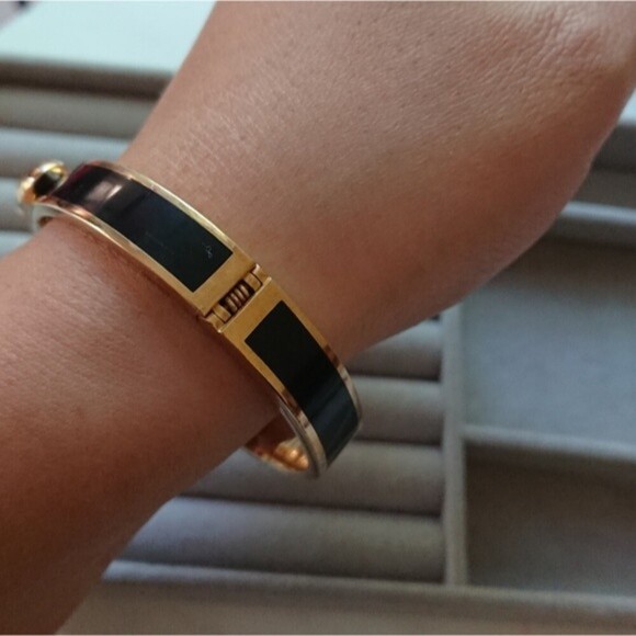 COACH Logo Bangle Bracelet - Picture 4 of 12